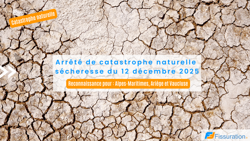 Catastrophe naturelle sécheresse 12 décembre 2025 Koudepouce